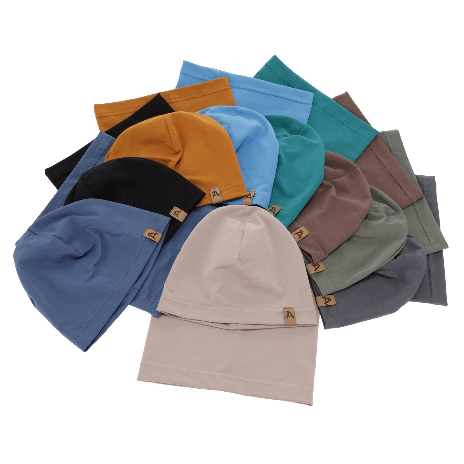 Jesenný/jarný chlapčenský set: čiapka a tunel modrý Griffin