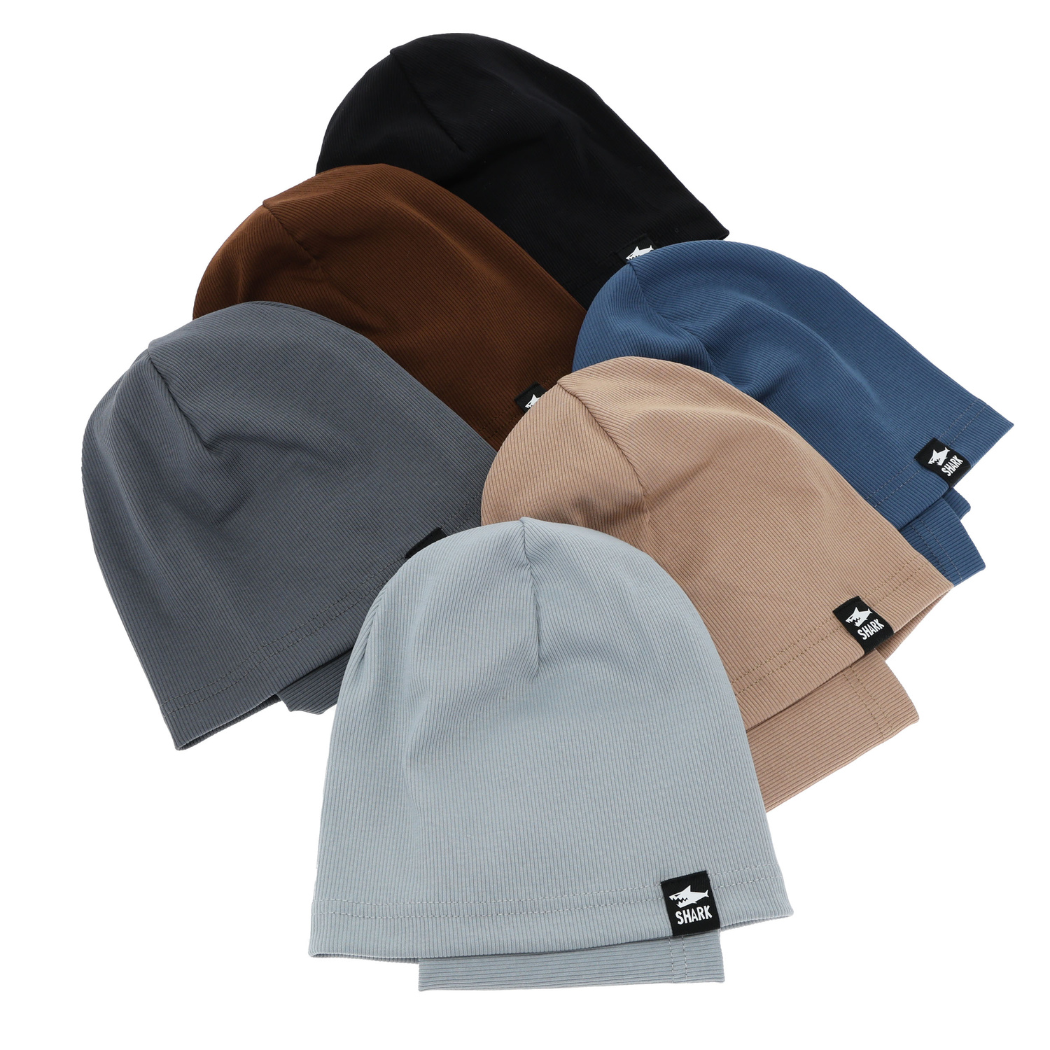 Jesenný, jarný chlapčenský set: čiapka a tunel šedý Rumel