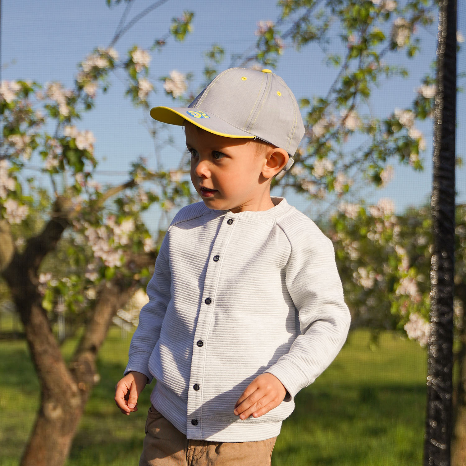 Chlapčenská čiapka čierna Stars