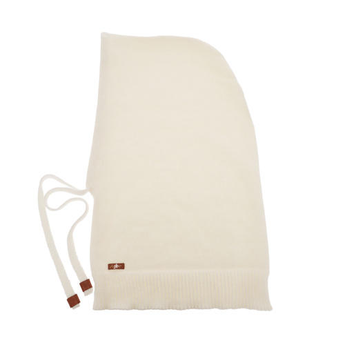 Kukla zimná dámska, krémová, s merino vlnou, Elizabeth