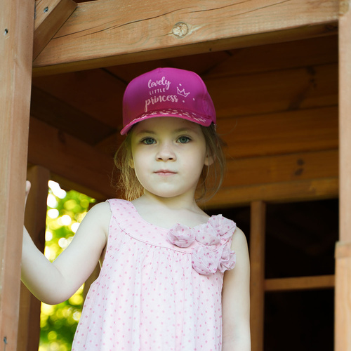 Dievčatá modrá čiapka Olivia