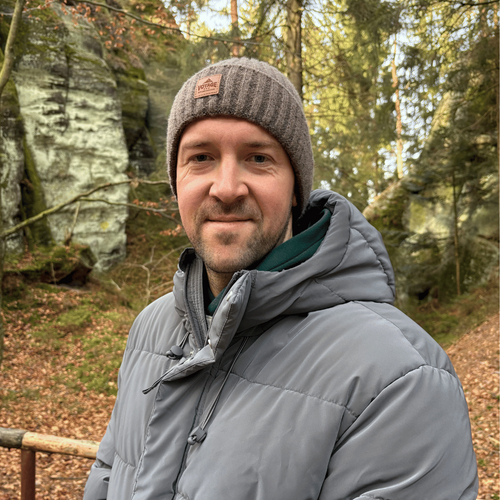 Pánska zimná čiapka tmavě modrá Benet