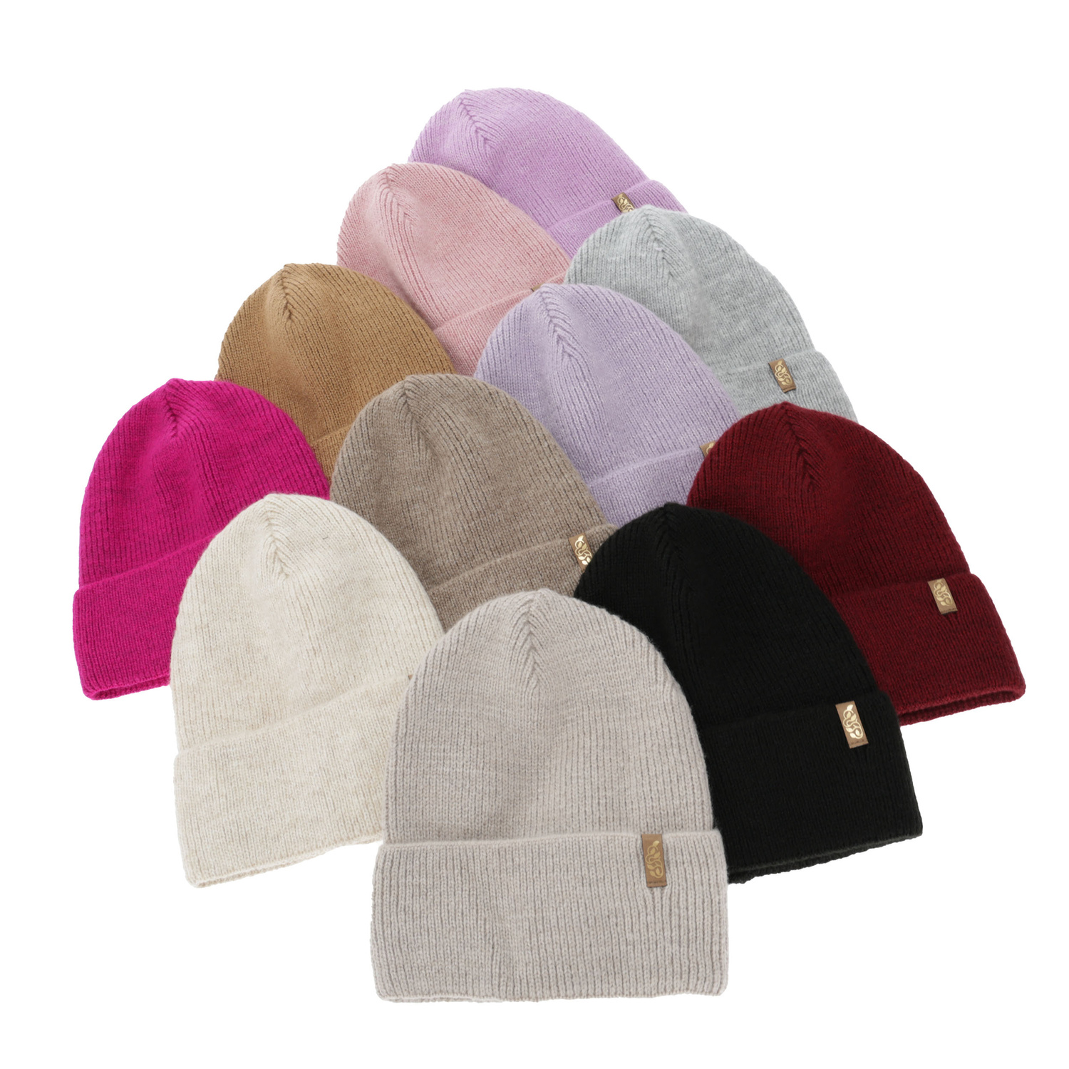 Dámská zimní čiapka, hnedá, s merino vlnou, Tahoe