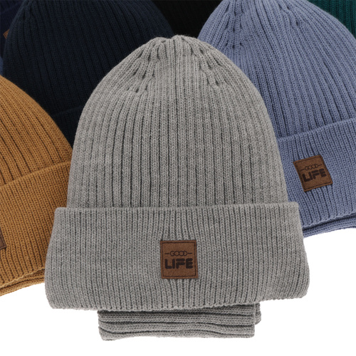 Komplet zimný chlapčenský: čiapka a tunel zelený Basilio