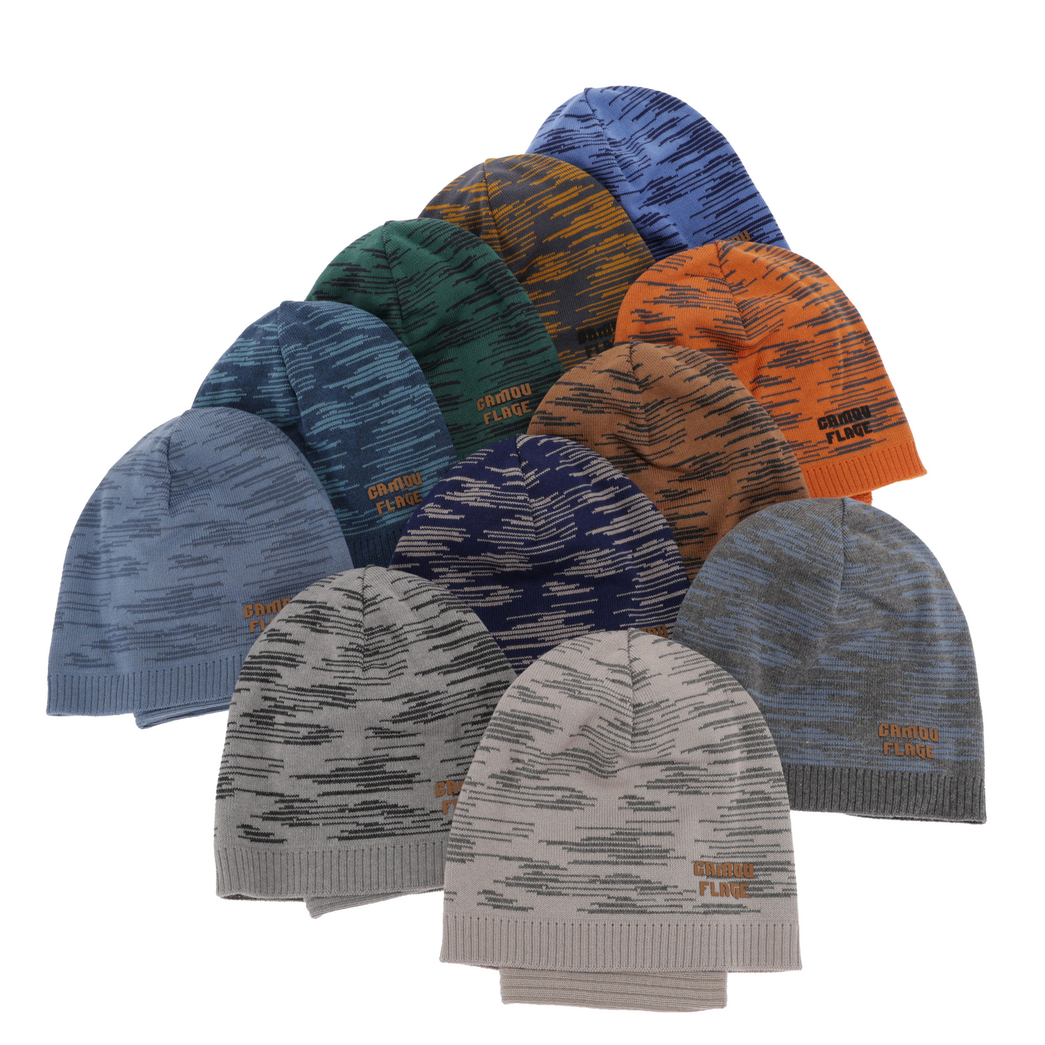 Jesenný/jarný chlapčenský set: čiapka a tunel, s bavlnou, modrý Carter