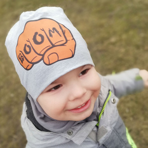 Jesenná/jarná chlapčenská čiapka modrá Ruben
