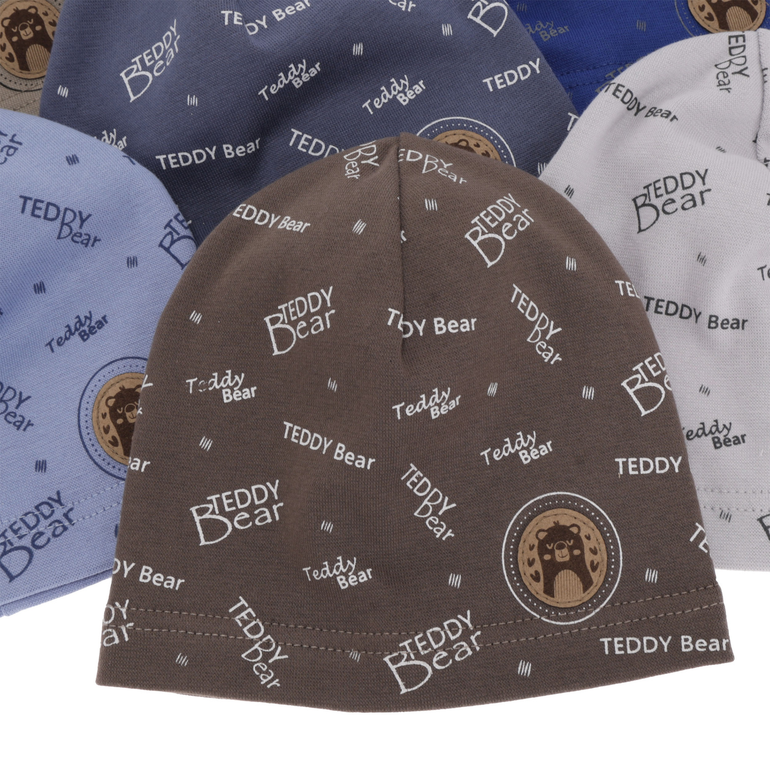 Jesenná/jarná chlapčenská čiapka hnědá Tedi