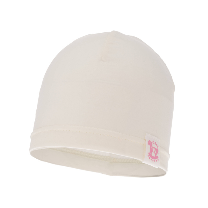 Jesenná/jarná dievčenská čiapka krémová Mia