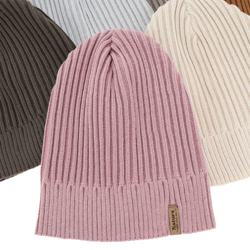 Dámská jarní, podzimní čiapka, s bavlnou, camel, Mirona