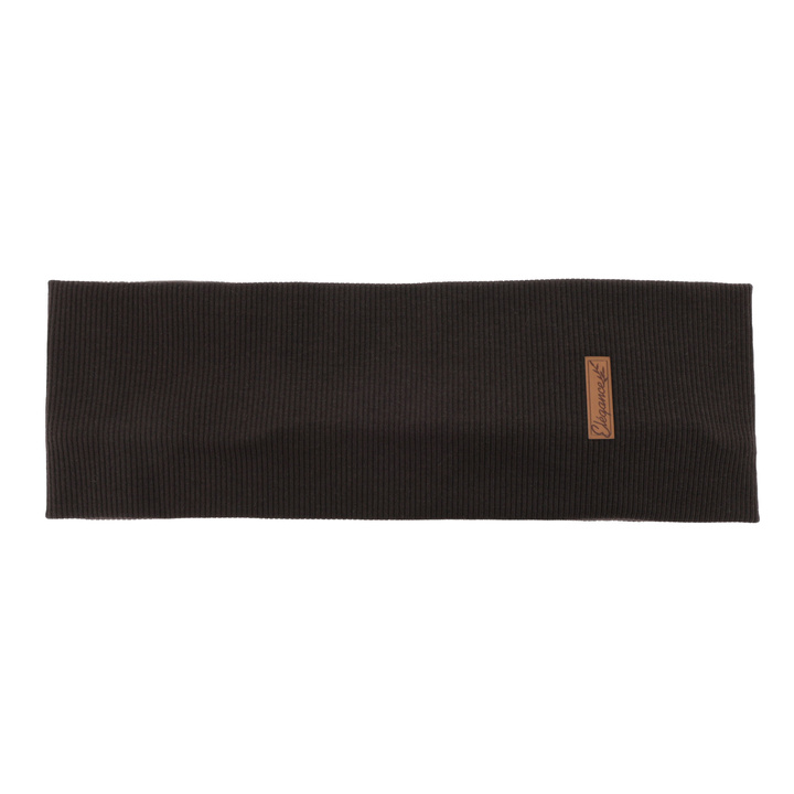 Dámska podzimní/ jarní čelenka, hnedá, bavlnená Sharon