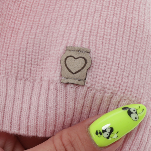 Dívčí podzimní, jarná čiapka, tmavobéžová, merino vlna s kašmírom, zaväzovacia, Orida