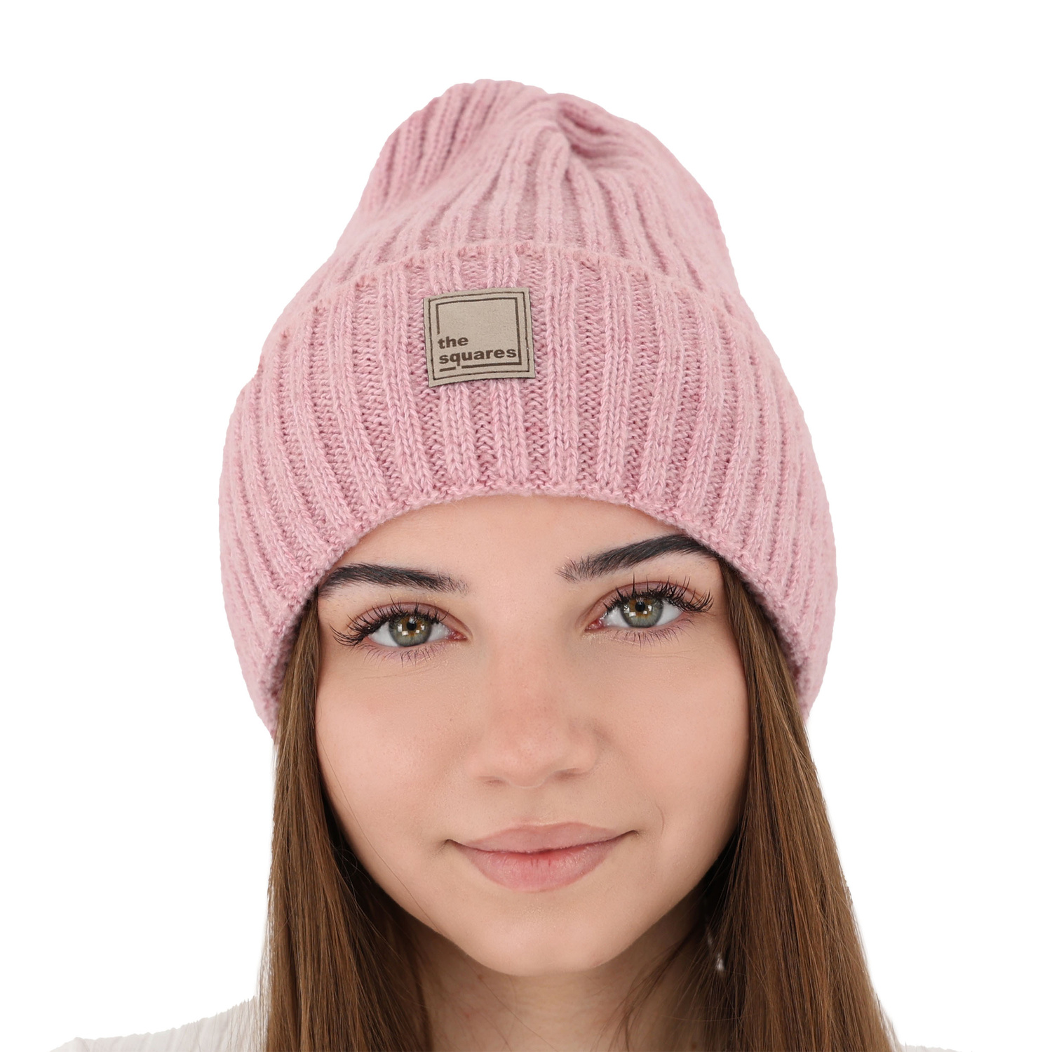 Dámska zimná čiapka šedá merino vlnená Benedetta