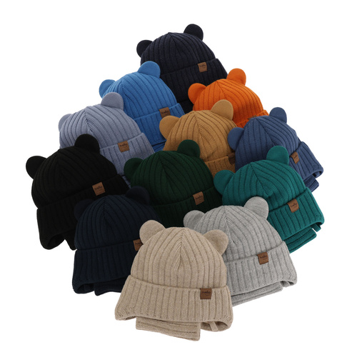 Kompletná zimná detská sada: čiapka a šál modrý Ferven