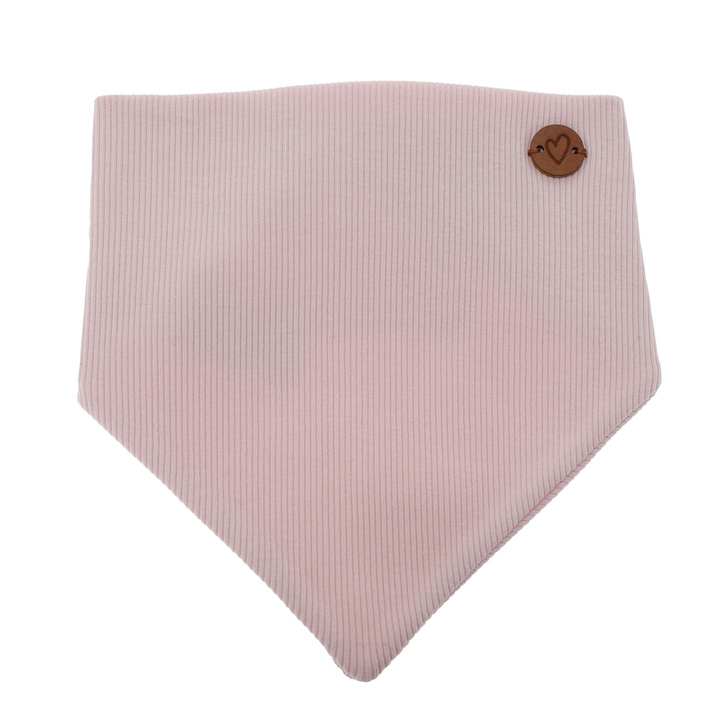 Šátek podzimní/jarní dívčí, růžový, bavlna Lucy