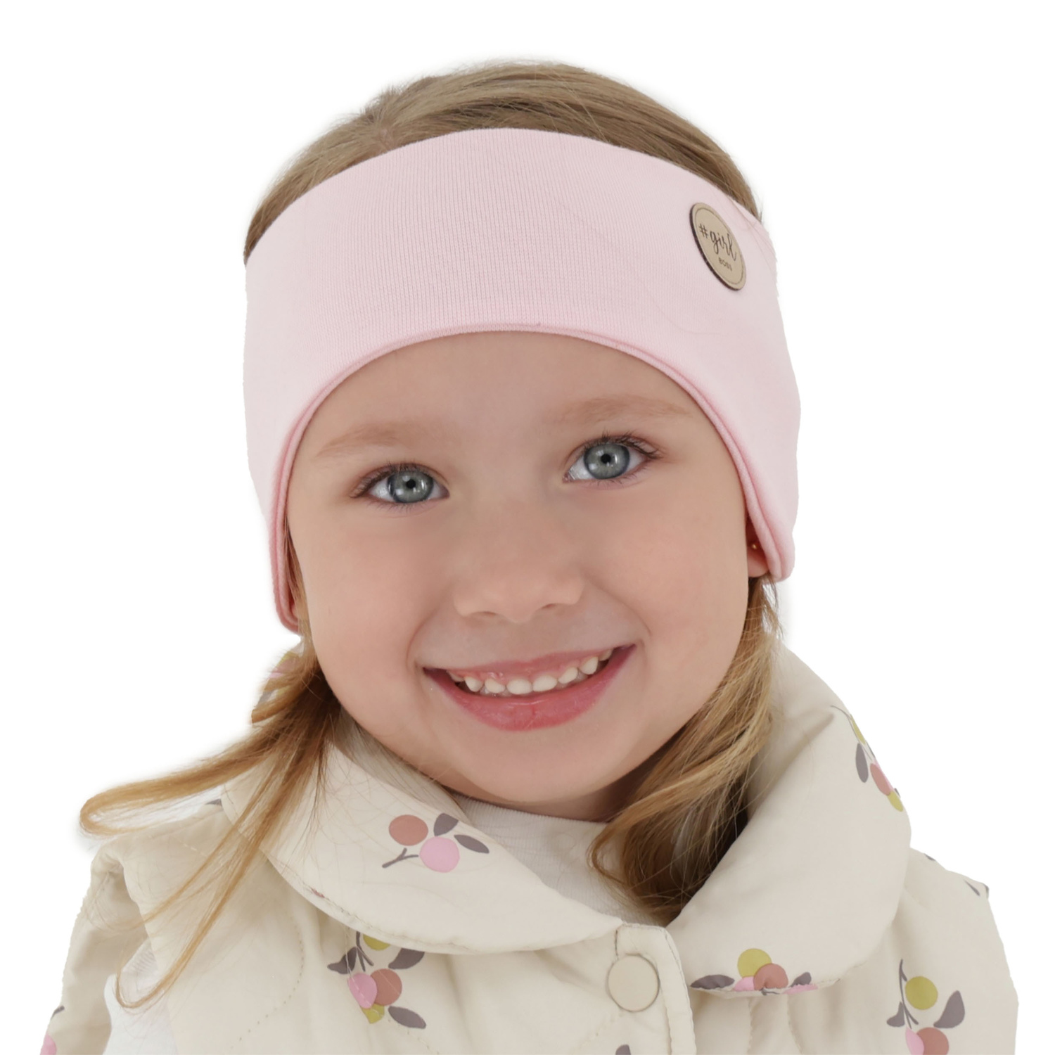 Dievčenská jesenná, jarná čelenka, ružová Maranta