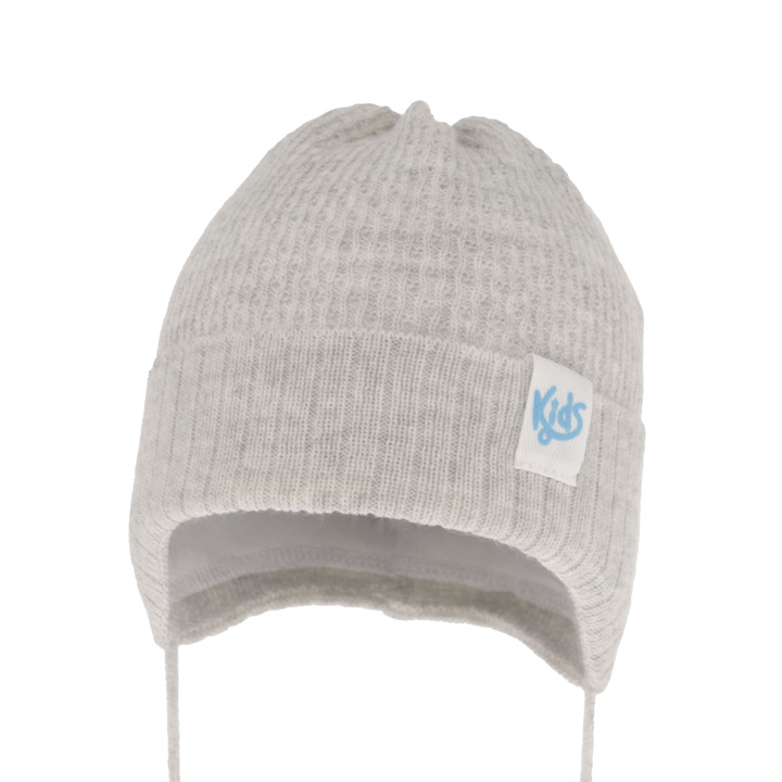 Chlapčenská jesenná/jarná čiapka šedá Galvani