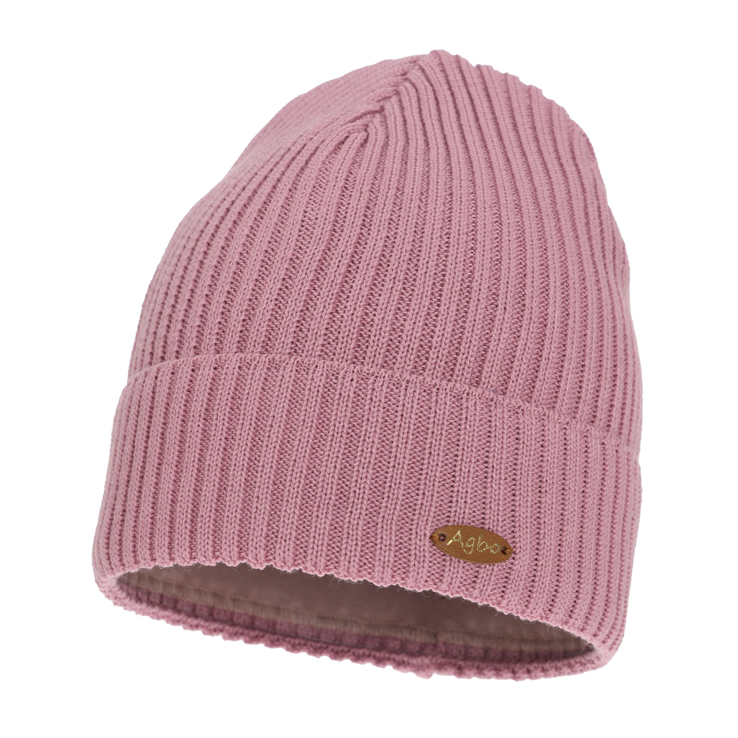 Dámská zimní čiapka, fialová, s merino vlnou Shila