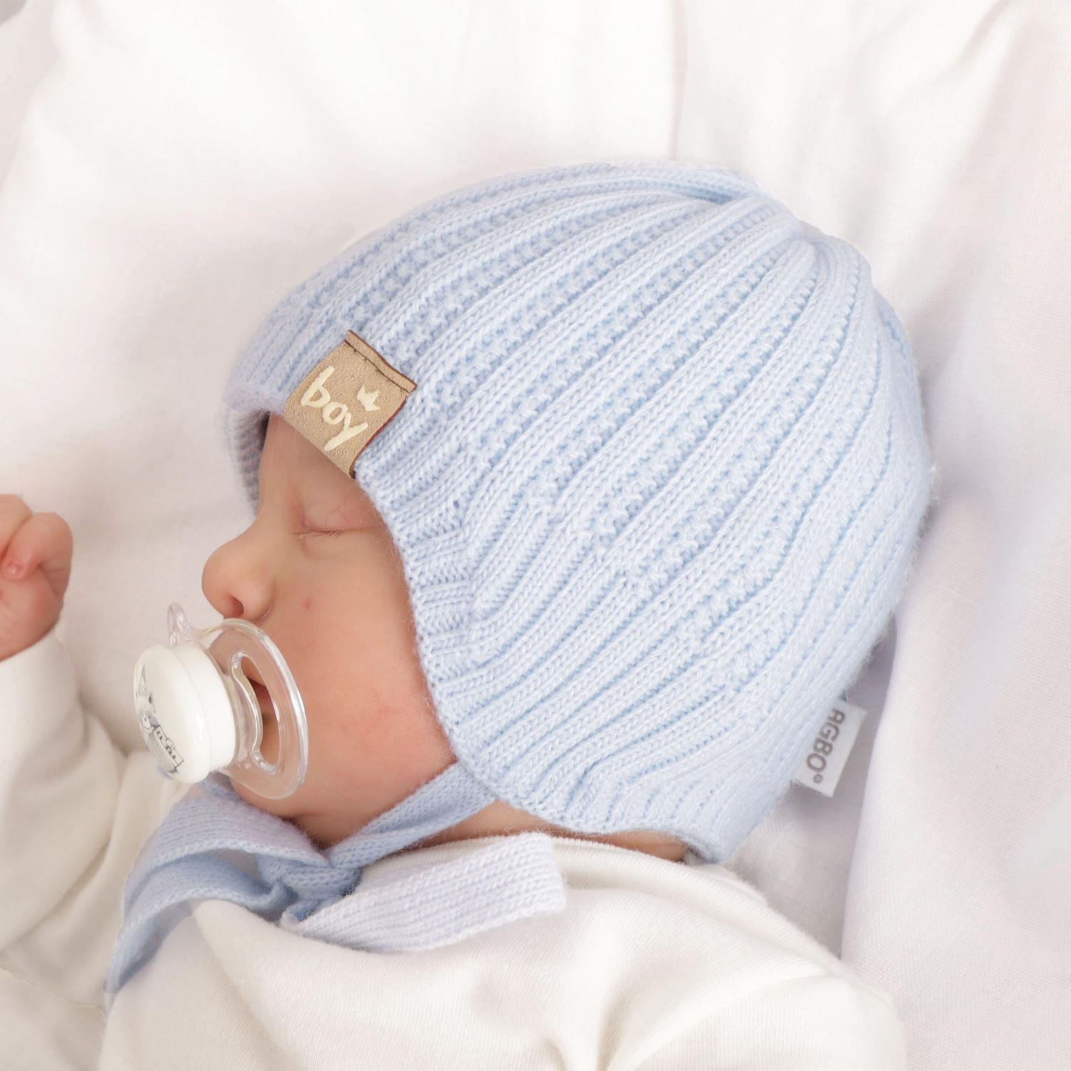 Chlapčenská jesenná/jarná čiapka modrá Chico