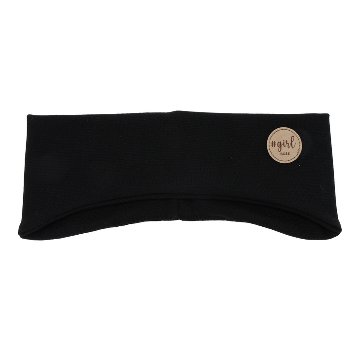 Dívčí podzimní, jarní čelenka, černá Maranta