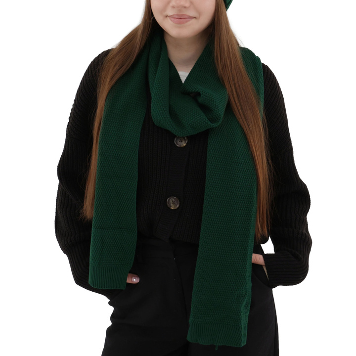 Dámska zimná šatka zelená Agora