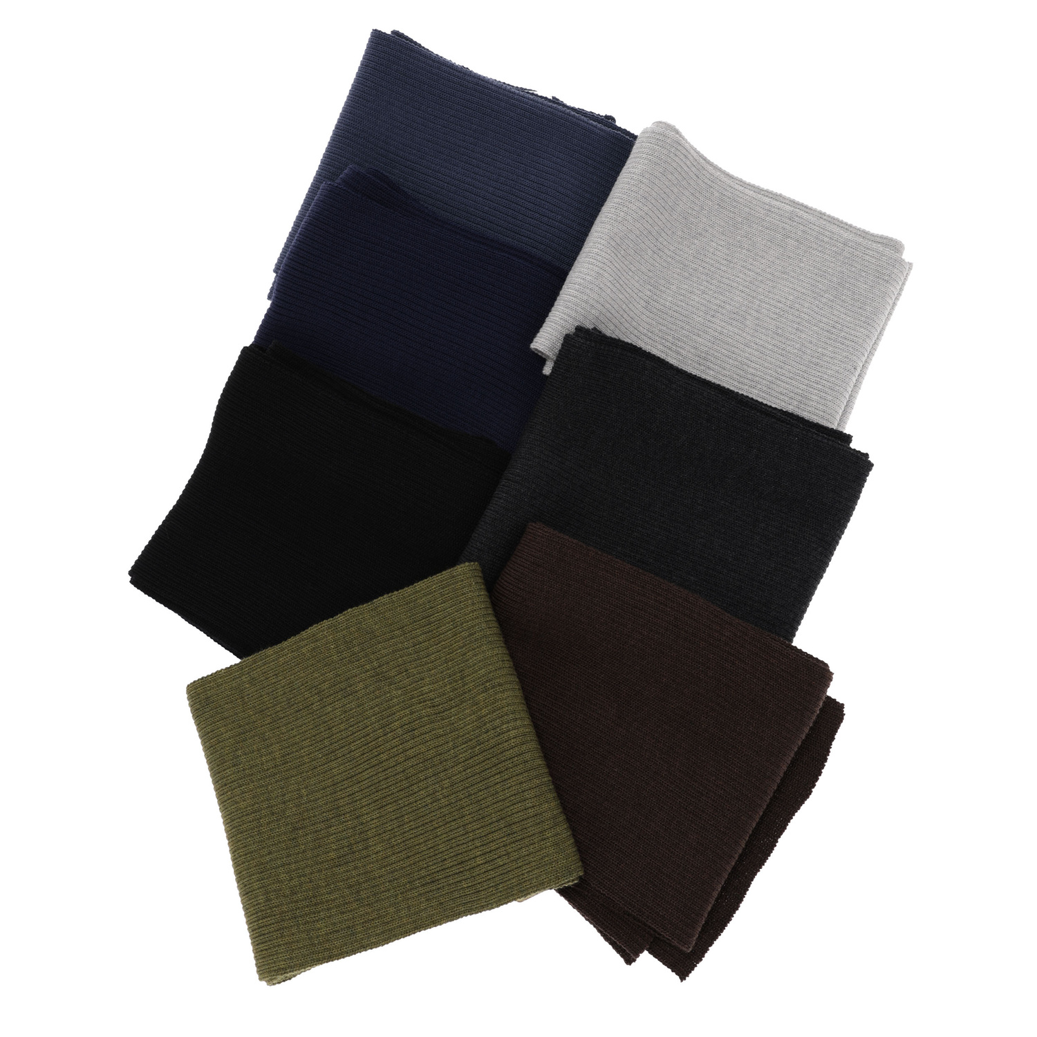 Pánska zimná šatka khaki 100% extra jemná merino vlna Brayan