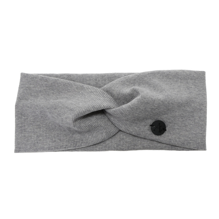 Dámská podzimní/jarní čelenka, ružová, bavlnená, Auri