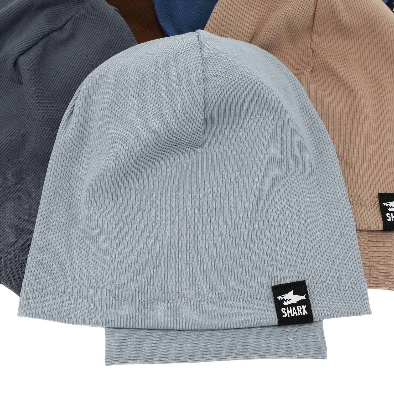 Jesenný, jarný chlapčenský set: čiapka a tunel šedý Rumel