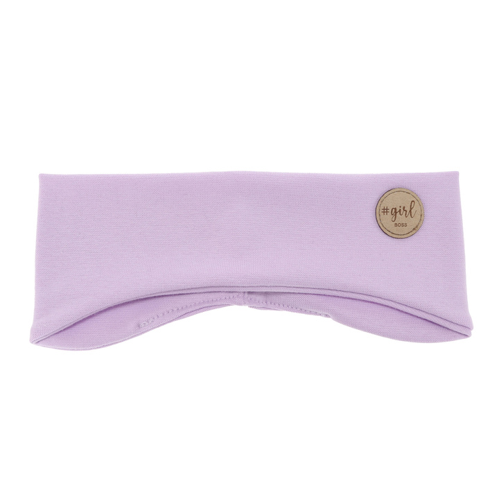 Dívčí podzimní/jarní čelenka, fialová Maranta