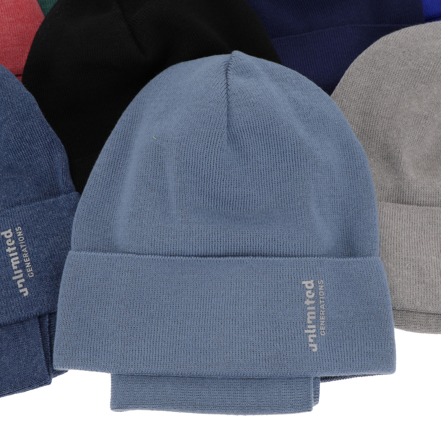 Jesenný/jarný chlapčenský set: čiapka a tunel, s bavlnou, modrý Timothe